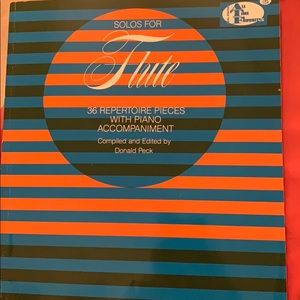 Solos for flute 36 repertoire pieces with piano